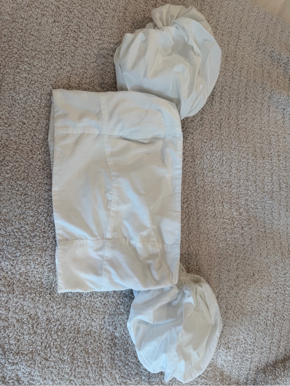 Abercrombie & Fitch White Ruched Strapless Top